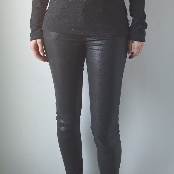 All saint coated shinny back pants - Picture 2 of 9